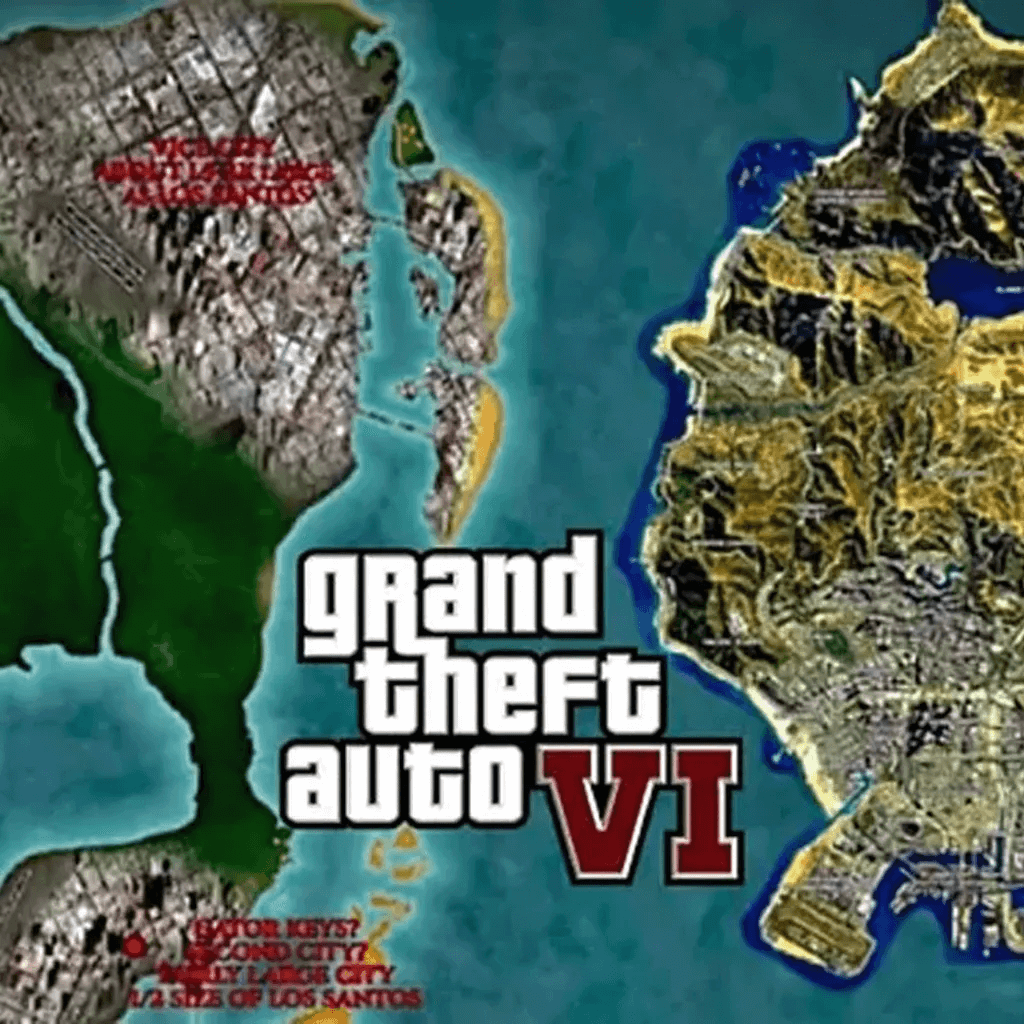 ¡Un superfan ha llevado parte del mapa de GTA 6 a GTA 5!